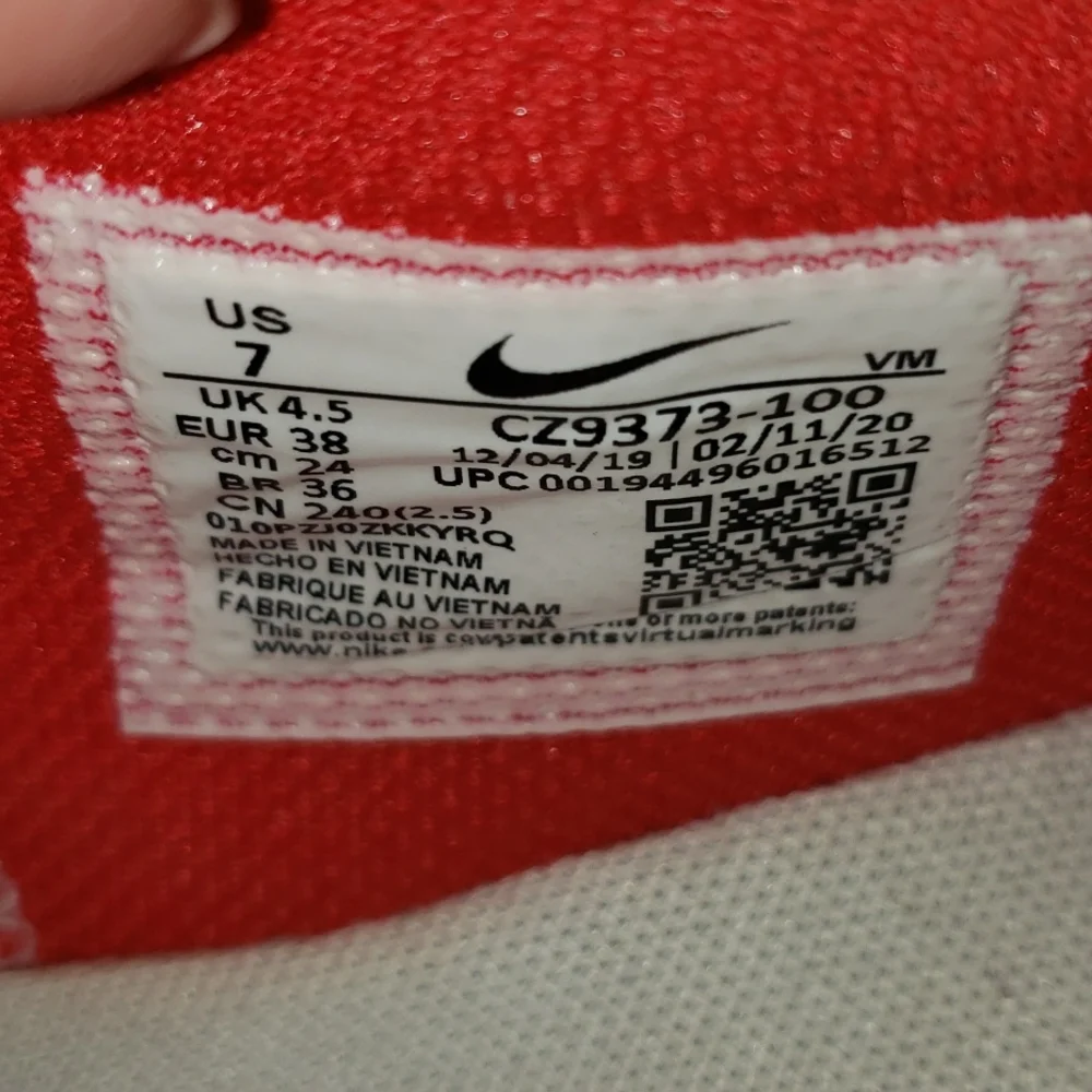 Nike Air Tennie Shoes Size 7 - Picture 9 of 11